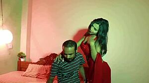 Horny indian trans bhabhi loves fucking