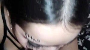 wellington prado deepthroats veiny big cock covering face cum