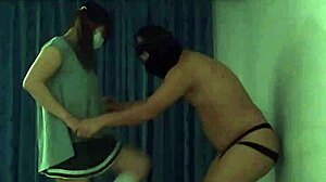 Intriguing Ballbusting Kicks Crush Nuts in Extreme Session