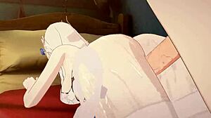 geng chen's moaning hentai sex contrasts animated passion