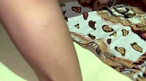 Latina milf rides big black cock anal creampie watched