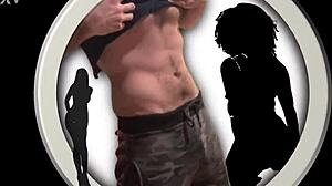 ebony ass bounces hard on thick cock pounding deep