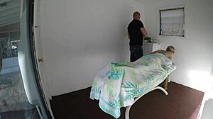 kristi love's skinny blonde deepthroats cock during foot massage 😩🍆👣