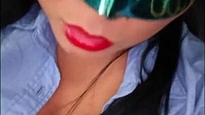 Wet curvy latina office fantasy begs Bruno's hard cock