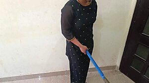 that chubby indian maid gets fucked doggystyle by owner with dirty hindi talk