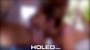 yo, holed's brat aspen ora takes deep anal creampie punishment outdoors...