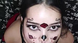 wellington prado deepthroats veiny big cock covering face cum