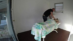 kristi love's skinny blonde deepthroats cock during foot massage 😩🍆👣