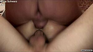 Kinky Threesome Maggy Takes Rough Anal DP ATM Double Cumshots