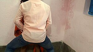 Indian bhabhi bends for tailor's massive cock pounding her wet pussy hard