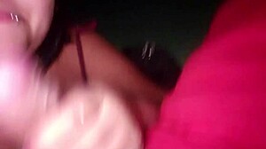 Found a fat bbw with pierced nipples she sucked me off showing her asshole!