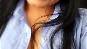 Wet curvy latina office fantasy begs Bruno's hard cock