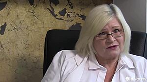 sam bourne pounds mature lacey starr in rough group quickie