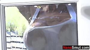 Step grandma fun leads to banging step sis taboo group play