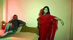 Horny indian trans bhabhi loves fucking