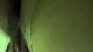 Teasing pink tight wet pussy and gaping asshole close-up