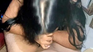Latina Babe's Sensual Deep Blowjob Ends in Massive Creampie Facial