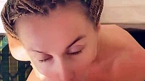 petite cutie wakes to thick cock down her throat moaning