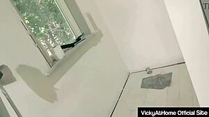 Milf Vicky Vette Slurps Nasty Blowjob on Huge Cock Lover