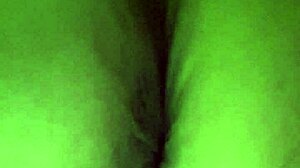 Teasing pink tight wet pussy and gaping asshole close-up