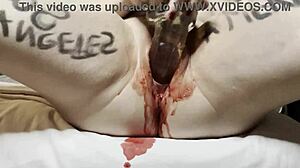 did you see my crazy milf stepsister lose her virginity to that huge glass dildo?