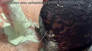 Black Bitch Rims Throatfucked Pukes Green Ice Cream Slurps