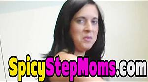 Golddigger Stepmom's Workout Targets Her Tight Pussy Hard