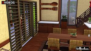 neglected big tit wife rides neighbor cowgirl creampie cheating