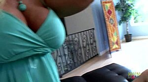 Busty milf contrasts young 18+ pussies in lesbian threesome fingering