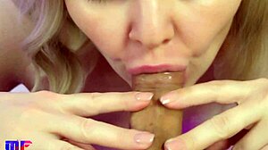 hey check this close-up blowjob asmr ending in huge cumshot mmm