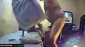 horny latina milf begs for tight pussy creampie cum!