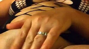 Sex Machine Pounds Sexy Pussy in Tight Outfit