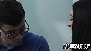 lesbian watches wife doggystyle fucked rough by neighbor