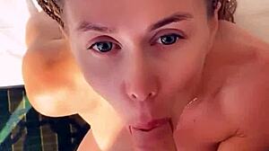 petite cutie wakes to thick cock down her throat moaning