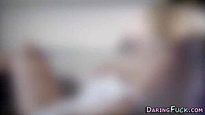 Dazzling European Babe Spermed After Doggystyle Handjob