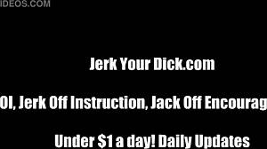 stroke your cock hard for mistress joi instructions now
