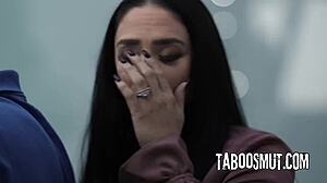 lesbian watches wife doggystyle fucked rough by neighbor