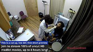 Jackie Banes Orgasm Research Nurse Squirting Session