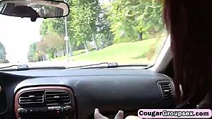 three mature whores demand young stud's cock in every cunt