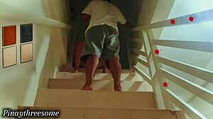 Heartbreaking, I sneaked in at midnight to suck my cheating girlfriend while her husband slept nearby