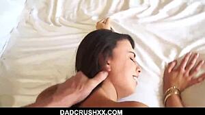 Latina Teen Begs Stepdad for Orgasm Lesson in POV