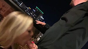 pregnant wife risks balcony ride and hallway doggy while watched