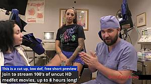 stefania mafra orgasms hard in nurse vibrator play