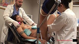 Jackie Banes Orgasm Research Nurse Squirting Session