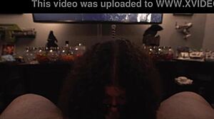 stepdaughter remy woods cinema cheating bent over pounding