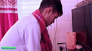 Indian Doctor Madam Joins Threesome for Rough Pussy Pounding