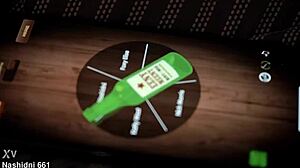 College bottle spin orgy 🔥 milf big tits gangbang party 😈