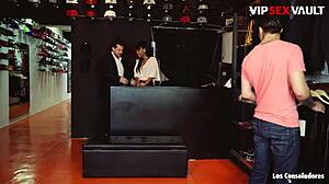 Two euro cocks console black slut noe milk outdoors cum!