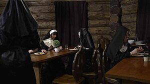 damn this holy dick gets the sloppiest holy suck ever