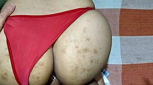 sexy brunette wife offers pussy doggystyle to husband